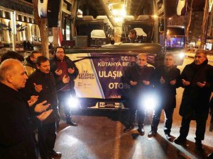 Kütahya Belediyesi’nin Ulaşım Destek Otobüsü Yola Çıktı