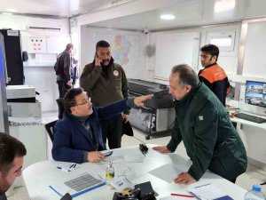 Başkan Yalçın Deprem Bölgesinde