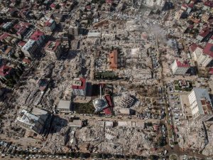 Kahramanmaraş’taki Büyük Yıkım Havadan Görüntülendi