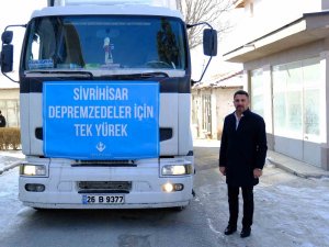 Sivrihisar’dan Bir Tır Yardım Daha Yola Çıktı