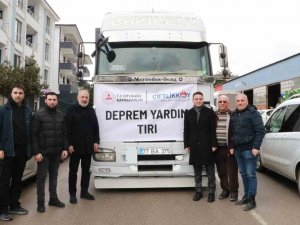 Çiftlikköy’den 2. Yardım Tırı Hatay’a Uğurlandı