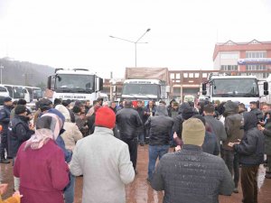 Türkeli’den 3. Yardım Konvoyu Dualarla Yola Çıktı