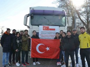 Polonya’dan İlk Yardım Tırı Türkiye’ye Yola Çıktı