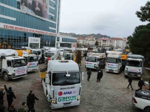 Giresun İş Dünyası Depremzedeler İçin Seferber Oldu