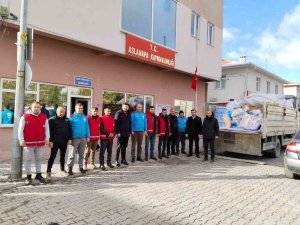 Aslanapa’dan Deprem Bölgesine Erzak Ve Ekipman Sevkiyatı Devam Ediyor