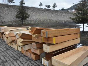 Kastamonu’dan Deprem Bölgesine 2 Bin Tabut