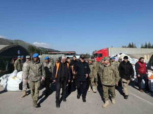 Mehmetçik Hatay’a Lojistik Destek Üssü Kurdu