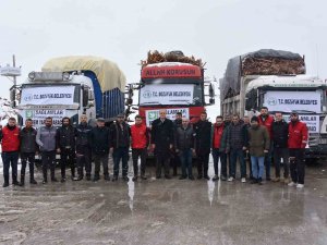 Deprem Bölgesine Yakacak Yardımı