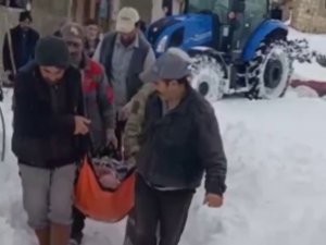 Karla Mücadele Ekipleri Kalp Hastası İçin Seferber Oldu