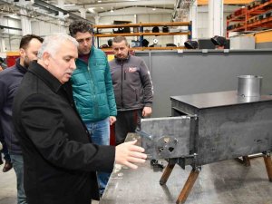 Üretimi Durdurup Seri Soba Üretimine Geçtiler