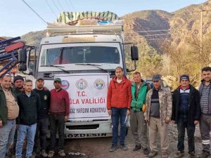 Köyceğiz’den Deprem Bölgesine Odun Gönderildi