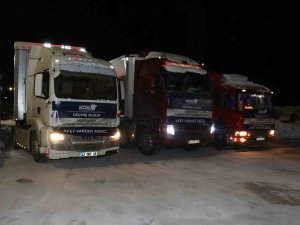 Konya Organize Sanayi Bölgesi’nde Deprem Bölgesine Yardım Seferberliği