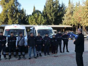 Efeler Belediyesi Deprem Bölgelerine Cenaze Araçları Gönderdi