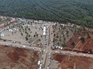 Kahramanmaraş Kapıçam Mezarlığı’nda Acı Görüntüler