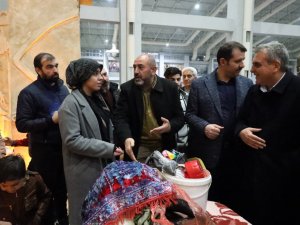 Beyazgül İle Vali Ayhan’dan Depremzedelere Ziyaret