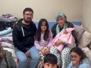 Sığındığı Gaski̇ Tesislerinde Doğurdu