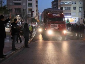 Nazilli Belediyesi Deprem Bölgesinde Çalışmalarını Sürdürüyor