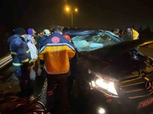 Hatay’dan İ̇stanbul’a Giden Depremzede Aile Kaza Yaptı: 1’i Bebek 9 Yaralı