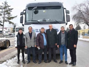 Bozüyük Belediyesi 8’inci Yardım Aracı Yola Çıktı