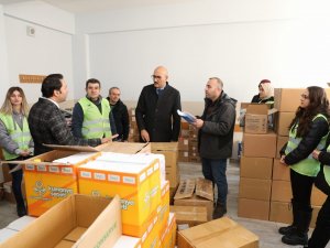 İ̇pekyolu’nda Yardım Çalışmaları Aralıksız Devam Ediyor