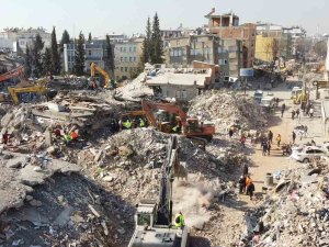 Adıyaman’daki Enkazların Dron Görüntüsü