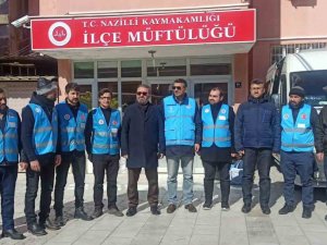 Nazilli İ̇lçe Müftülüğü’den 12 Din Görevlisi Kahramanmaraş’a Gitti