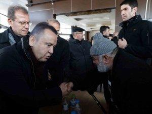 Başkan Böcek İkinci Kez Deprem Bölgesinde
