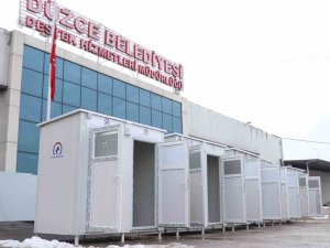 Seyyar Tuvaletler Deprem Bölgesi İçin Yola Çıktı