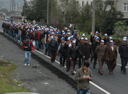 Çayeli'nde 320 İşçi Grevde