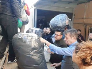 Aydınlı Esnaf Odalarından Depremzedelere Yardım Eli