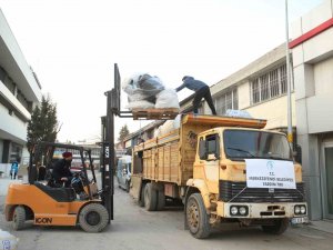 Merkezefendi’den 66 Yardım Aracı Deprem Bölgesine Gitti
