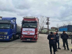Deprem Bölgesine Alaplı’dan 15 Tır Yakacak Yardımı