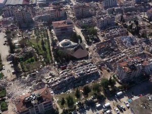 Hatay’daki Acı Manzara Havadan Görüntülendi