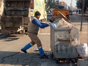 Haliliye’den Adıyaman’a Temizlik Desteği