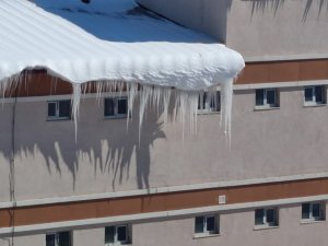 Aşkale’de Sibirya Soğukları