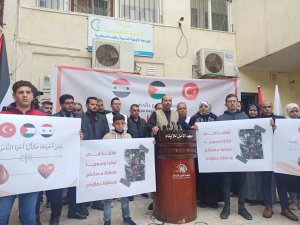 Gazze’de Türk Ve Suriyeli Depremzedeler İçin Kan Bağışı Kampanyası