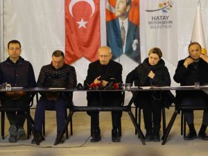 Chp Lideri Kılıçdaroğlu’ndan Deprem Bölgesi Hatay’da Açıklamalar