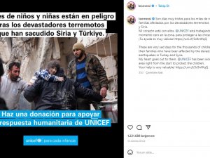 Lionel Messi: "Kalbim Depremzedelerle Birlikte"