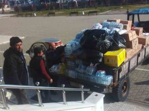 Ayvalık’ta Yardım Geleneği Sürüyor