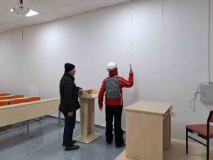 Bai̇bü Deprem Bölgesinde Hasar Tespit Çalışması Yapıyor