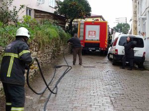 Ordu’da Baca Yangını Ekipleri Harekete Geçirdi