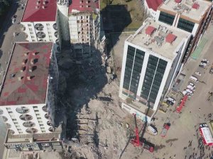 Diyarbakır Galeria Sitesi Havadan Görüntülendi, Depremin İzleri Yürek Burktu