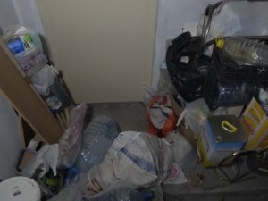 Yangın Merdivenlerine Konulan Eşyalar Tahliyeyi Engelliyor