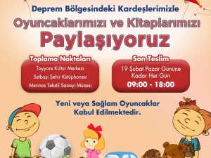 Bursa’da Oyuncak Kampanyası
