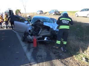 Tekirdağ’da Feci Kaza: 5 Yaralı