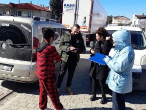 Ergene Sydv Ekipleri, İlçeye Yerleşen Depremzedeler İle Yakından İlgileniyor