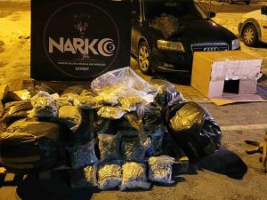 116 Kilo Uyuşturucu Kayseri’ye Sokulamadan Ele Geçirildi