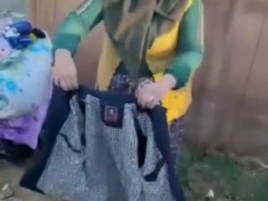 Yardım İçin Gönderilen Montun Her Bir Cebinden Çıkanlar Depremzede Kadını Böyle Duygulandırdı