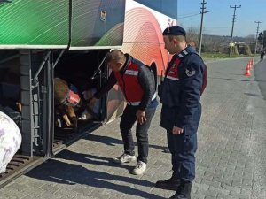 Yolcu Otobüsünde Uyuşturucu İle Yakalandılar