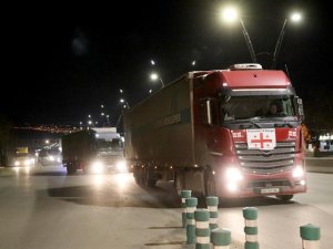 Gürcistan’dan Türkiye’ye 100 Tondan Fazla İnsani Yardım